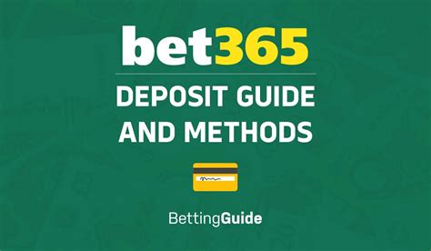 Bet365 deposit methods .
